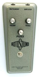 Rotosound 1960s Reissue Vintage Fuzz Pedal
