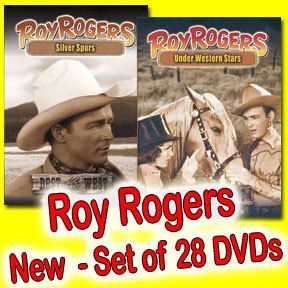  Roy Rogers Set 28 DVDs Roger Western Cowboy Movies Gabby Hayes