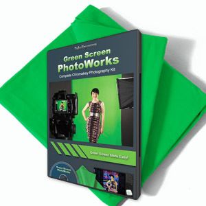 Green Screen Photoworks Photography Kit Software Backgrounds Tutorial