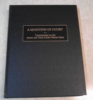  Doubt The Arrest Trial of John Wayne Gacy New 1st Edition 1993