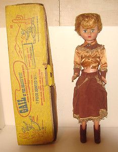 Gail of The Golden West Doll Original Box