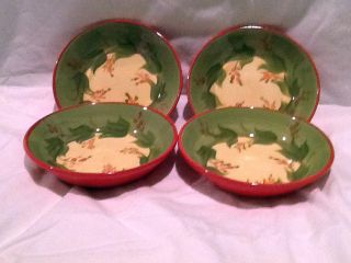 Gail Pittman Pottery Laurel Leaf Pattern Soup Cereal Bowl