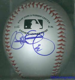 Matt Garza Signed Autographed Baseball Chicago Cubs COA