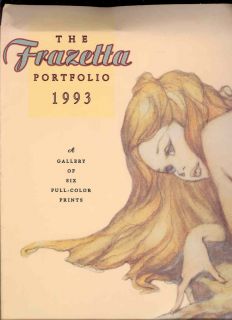 Frazetta Portfolio 1993 Frank Frazetta Tundra 6 Full Color Prints