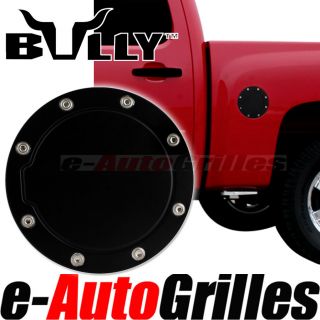 Bully Black 99 06 Chevy Silverado Gas Fuel Cap Door Cover Trim Series