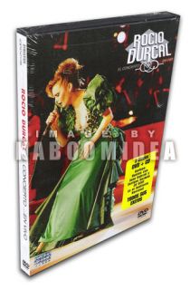 ROCIO DURCAL El Concierto En Vivo EDICION ESPECIAL DVD + CD Todos Sus