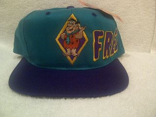 Fred Flintstone Snapback Flatbill Cap