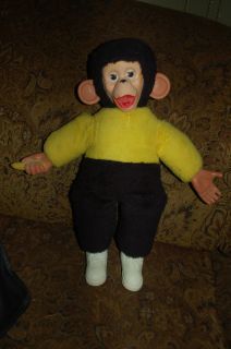  Monkey Rubber Face Mr Bim Zip Zippy j Fred Muggs Chimp Banana 18 Plush