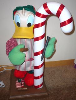 1994 Santas Best Animated Disney Donald Duck Christmas Elf