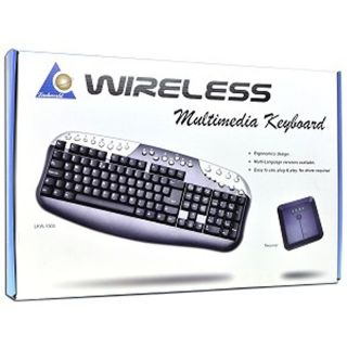 Linkworld LKW 1000 104 Key Wireless Multimedia Keyboard
