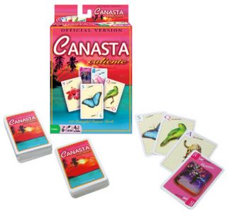 New Deluxe Canasta Caliente Card Game Revised Version