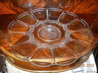 US Glass GALLOWAY Punch Bowl n Underplate EAPG