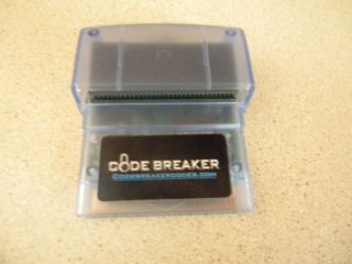 Game Boy Advance SP Codebreaker Code Breaker for Game Boy Advance Game