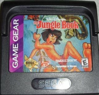 Disneys Jungle Book Sega Game Gear Cartridge Only 96427011989