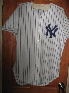 NY Yankees Game Worn Used Jerseys Daryl Boston Plus