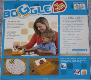 New Factory SEALED Boggle Jr Word Board Game