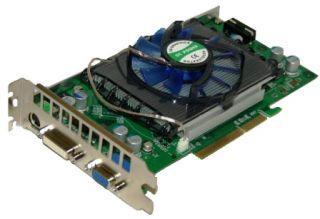 Nvidia Geforce 6800GT 6800 GT 512MB AGP DVI VGA HDTV Video Card