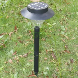 New 8LED Solar Lawn Garden Outdoor Bug Insect Super Bright Light 65cm