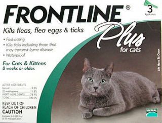 Frontline Plus for Any Size Cat Green