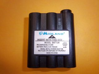 New Midland BATT5R Rechargeable Battery for FRS GMRS Radios Ships Free