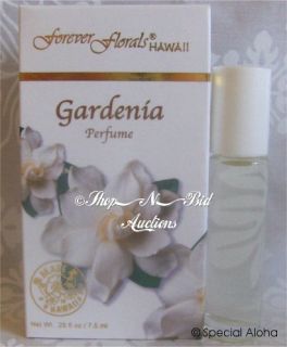 Hawaiian Gardenia Perfume Roll on by Forever Florals Hawaii New Lei
