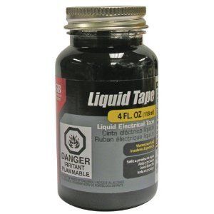 Gardner Bender Black Electrical Liquid Tape 4 oz LTB 400
