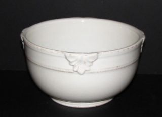 Enesco Country Gate Ivory Serving or Mixing Bowl 8 1 4