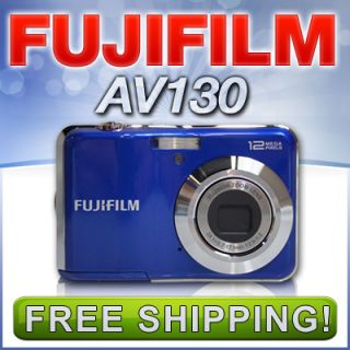 Fujifilm FinePix AV130 12MP Digital Camera Blue New