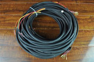 Pair of 60 Gepco GA72404GFC 4 Channel Elco Pins to Raw Cable Snake