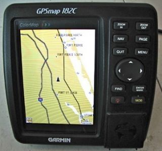 Garmin GPSMAP 182C GPS Receiver Color Chartplotter