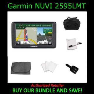 Garmin Nuvi 2595LMT 5 inch Portable GPS Navigator With