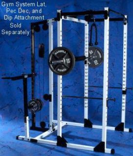 New Yukon Fitness Power Cage Rack Squat Weight Lifting Gym Large Base