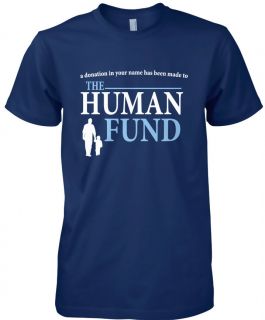 Human Fund Seinfeld Mens Tee T Shirt George Costanza