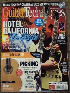 Guitar Techniques Feb 2011 Eagles w CD Hotel California