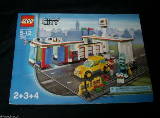 LEGO CITY SET NUMBER 7993 GAS STATION INSTRUCTIONS BOOKLET REPLACEMENT