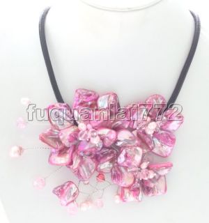 Style  Necklace Necklace Length  18 inches Material Shell Condition