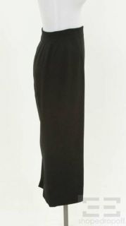Gianni Versace Couture Black Wool Pencil Skirt Size 42 8
