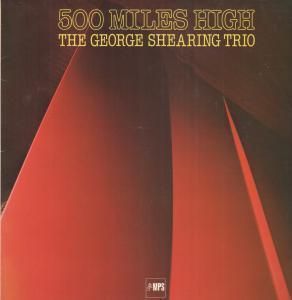 George Shearing Trio 500 Miles High LP 9 Track But Sleeve Has Small