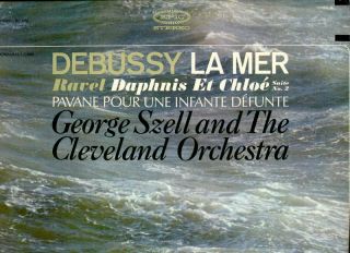  BC 1263 Debussy La Mer Ravel Daphnis et Chloe SZELL 1960s stereo LP