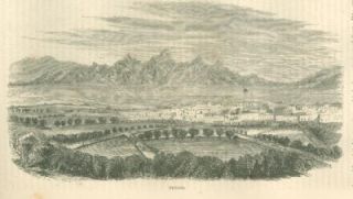 1864 Arizona Fort Yuma Santa Rita Mountains Tucson Gila