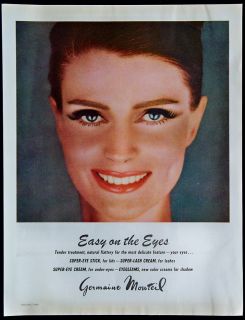 1967 Germaine Monteil Eye Makeup Creams Magazine Ad