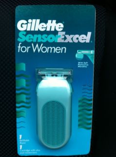 Gillette Sensor Excel 2 Razors for Women New Shave Legs Blades