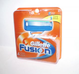 Gillette Fusion Refills 4 Cartridges