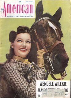 The American Wendell Willkie Gertrude Berg Panama 11 1941