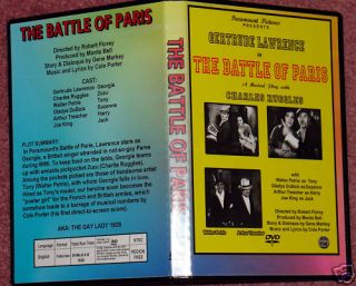 The Battle of Paris DVD Gertrude Lawrence