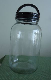 New Glass Ice Iced Sun Tea Gallon Jar Jug w O Spigot
