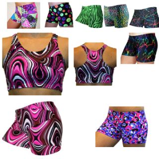 Spandex Shorts and Sports Bras Volleyball Girls Sports