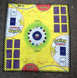 NEW POKEMON TRADING CARD GAME PLAY MAT PLAYMAT 2 PLAYER DESIGN