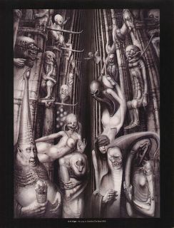 Giger Print A Crowley The Beast 666