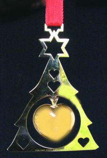 Georg Jensen Christmas Heart Ornament 1986